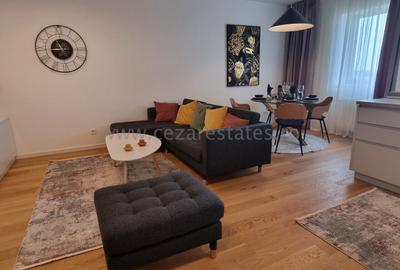 Apartament cu 2 camere decomandat, mobilat în Herăstrău