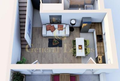 Penthouse cu 3 camere – eleganță contemporană în Blue Residence Sânpet - 9