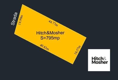 Teren Construcții intravilan de 795 mp, în Rudicica