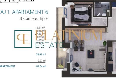P4891 Apartament cu 3 camere NOU, zona Torontalului COMISION 0% - 12