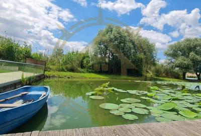DOM00444 - Vila luxurianta la lac cu ponton si casa de barca  Snagov - 9