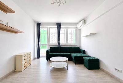 Apartament cu 2 camere semidecomandat, mobilat în Câmpia Libertății