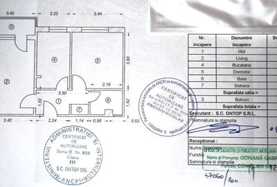 Apartament 2 camere su.52mp.et.10 din 10 decomandat Dorali Mall - 1