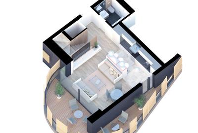 Duplex 3 camere, etajele 6-7 in bloc nou, 80 MP + 42,75 MP LOGII - 10