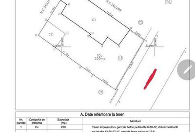 Teren de vanzare 250 mp, zona Bucurestii Noi - metrou Straulesti - 1