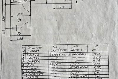 Apatament 3 Camere,Titan Auchan,Ozana,bl.reabilitat,et,1/4,Liber - 1