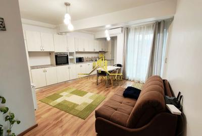 Apartament cu 2 camere semidecomandat, mobilat în Central