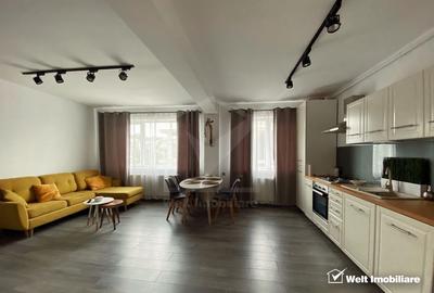 Apartament cu 2 camere semidecomandat, mobilat în Borhanci