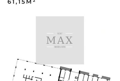 Apartament 2 camere de vânzare 61.15 mp Et.8 Mărăști Fabricii - 2