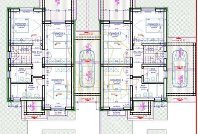 Duplex superb cu 5 camere despartit prin garaj | Dumbravita - 14
