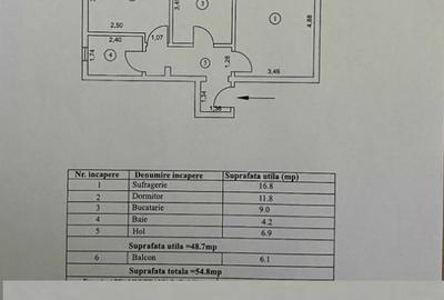 Apartament 2 camere, confort 1 decomandat, zona Obor. Etaj 4 cu POD. - 3