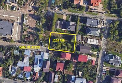 Teren Construcții intravilan de 1204 mp, în Rahova