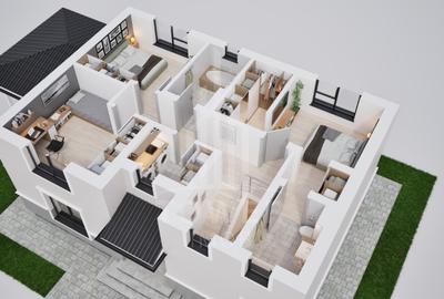 Casă individuală 5 camere | cu rate direct la dezvoltator| Lângă Sibiu - 5