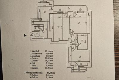 Decebal - Apartament 3 camere , 90mp , renovat complet - 5