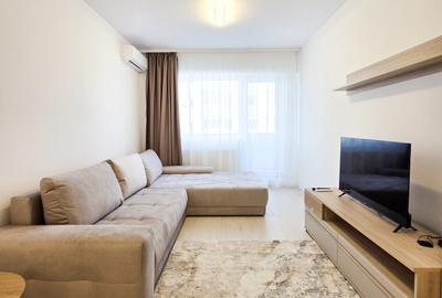 Apartament cu 2 camere decomandat, mobilat în Lacul Morii