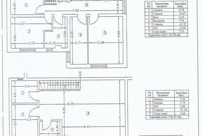 Apartament 4 camere cu scara interioara si garaj zona centrala - 14