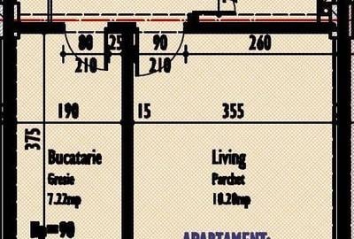 Apartament 1 camera, decomandat, 38 mp, str Calea Turzii - 8