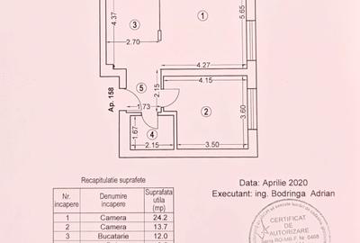 De inchiriat - Apartament 2 camere Cloud 9 - 61 mp - decomandat + loc de parcare - 21