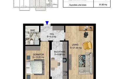 2 camere | metrou | premium | Pallady | Octombrie 2026 | spatios - 2