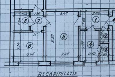 Apartament 3 camere Etaj 1 Trapezului – 1 Decembrie - 12