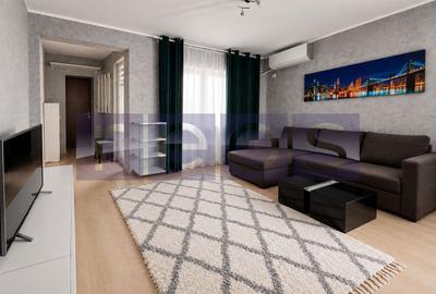 Apartament cu 2 camere semidecomandat, mobilat în Central