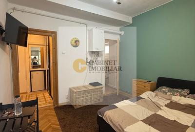 Etaj 4/5 | Garsoniera |  Bloc reabilitat | Armeneasca- Universitate - 2