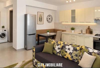 Apartament cu 2 camere semidecomandat, mobilat în Între Lacuri