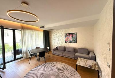 Apartament cu 4 camere, mobilat în Herăstrău
