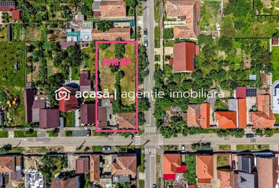 Casă cu teren 1018 mp și 2 fronturi stradale- Bujac - 1