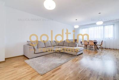 Apartament cu 4 camere semidecomandat, mobilat în Băneasa
