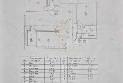 4 Camere | 2 Băi | Et.3/8 | An Constructie 1980 | Gorjului - 8