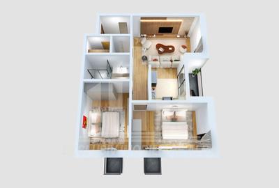 Apartament 3 camere | 62 mp | Etaj 1 | Bloc Nou 2026 | Cetate - 1