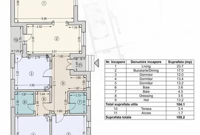 Casa parter 4 camere 109mp | 0 comision | mobilat utilat | Tunari str Ceair - 7