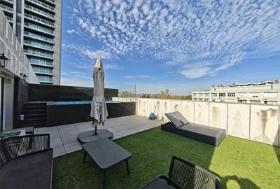 Penthouse – Arcul de Triumf, 200 mp, piscină privată, terase - 22