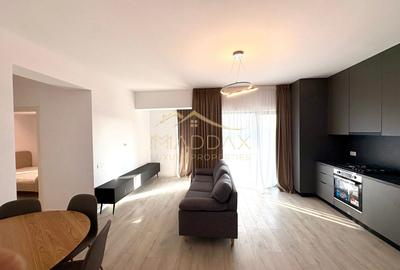Apartament cu 3 camere semidecomandat, mobilat în Băneasa