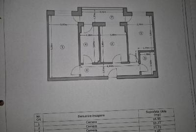 Apartament cu 3 camere decomandat, mobilat în Berceni