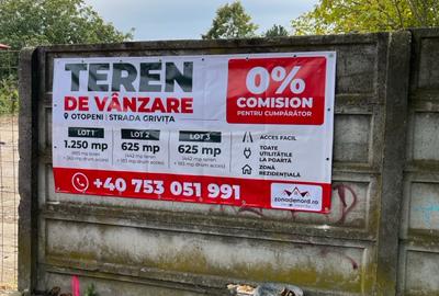 Teren Otopeni – Grivița | 1.250 mp | Urbanism | Utilități | 0% comision - 7