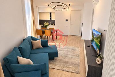 Apartament cu 2 camere semidecomandat, mobilat în Herăstrău