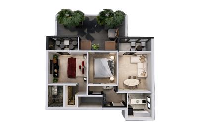 Garsoniera Decomandata | Parcare | NEW GEA RESIDENCE I PALLADY | DEZVOLTATOR - 10