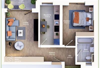 Apartament 2 camere zona Nord – Finalizare Martie 2026 - 8