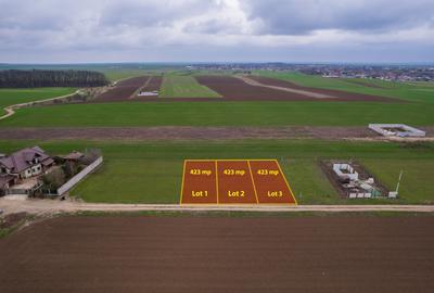 FRUMUSANI - VIOLETELOR, TEREN 423 MP, FRONT 14 M! - 1