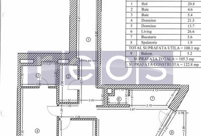 VANZARE 3 CAMERE | ONE VERDI | ETAJ SUPERIOR | 122 MP | LOC PARCARE | - 27