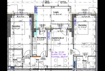 Estoria City 3 camere bloc L3 + loc de parcare - 3