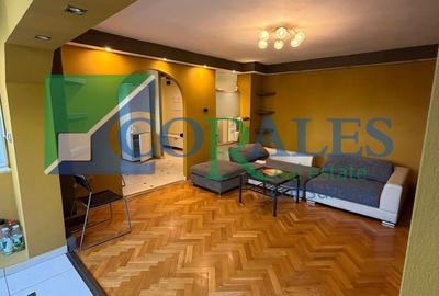Apartament cu 3 camere decomandat, mobilat în Girocului