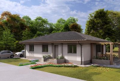 Casa Parter Izvorani, 105 mp utili, teren 650 mp, personalizabila - 1