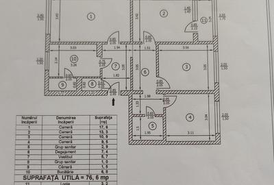 Apartament 4 camere | Valea Ialomiței | 80 mp | Metrou 120 m | Renovat complet - 14