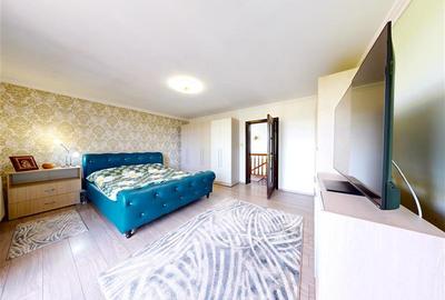Vila luminoasa, gradina, priveliste panoramica spre munti, Harman, Brasov - 20