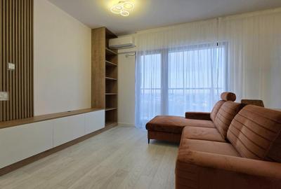 Apartament cu 2 camere semidecomandat, mobilat în Colentina