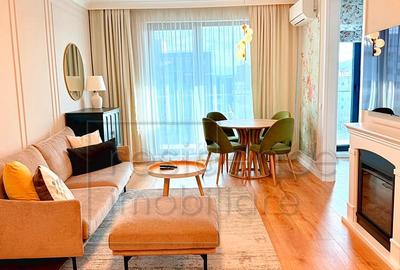 Apartament cu 2 camere nedecomandat, mobilat în Plopilor