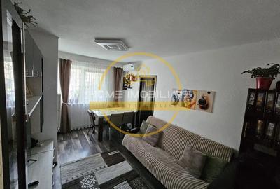 Apartament cu 3 camere semidecomandat, mobilat în Podu Roș